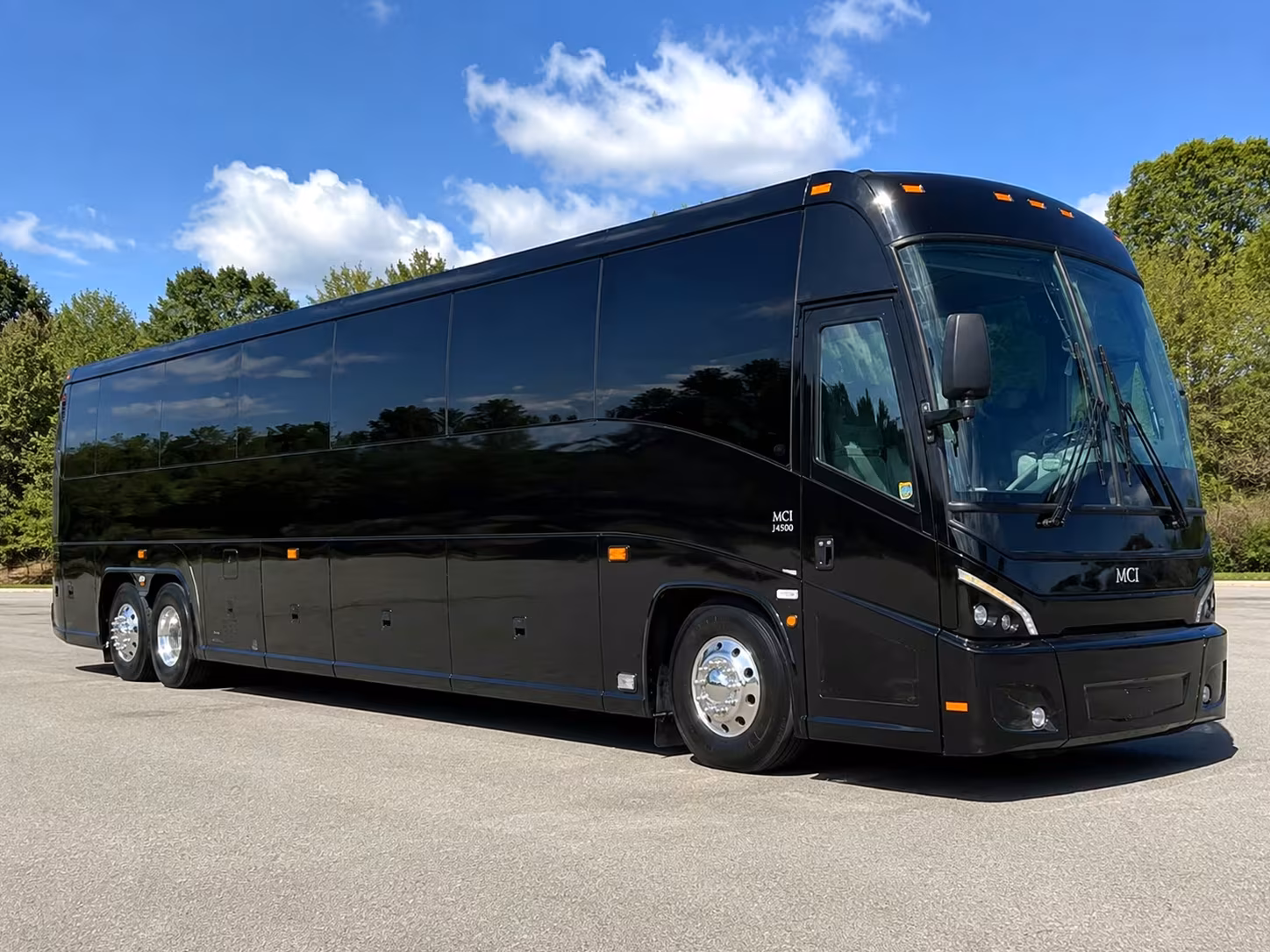 peoria charter bus rental exterior