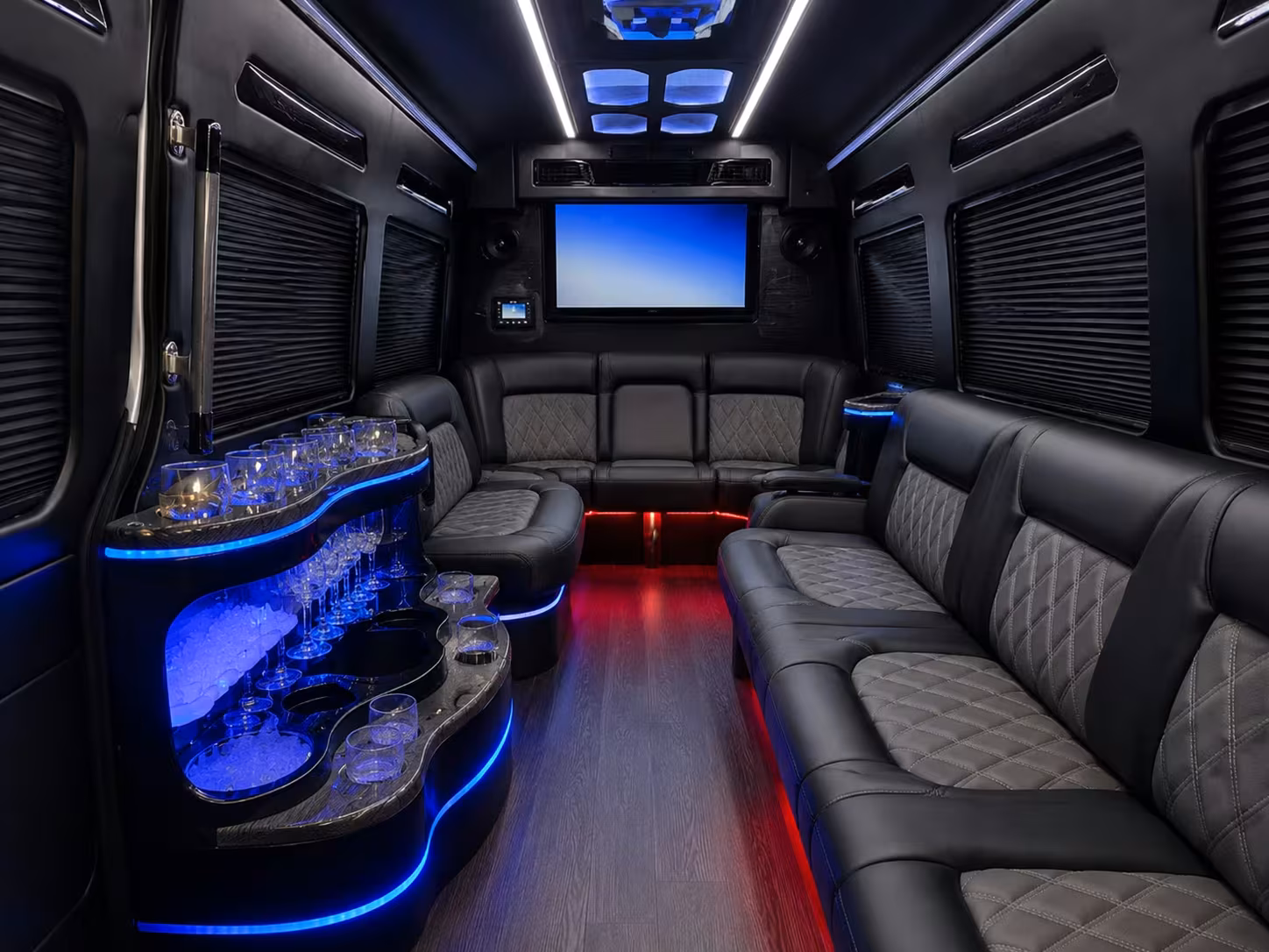 sprinter limousine inside