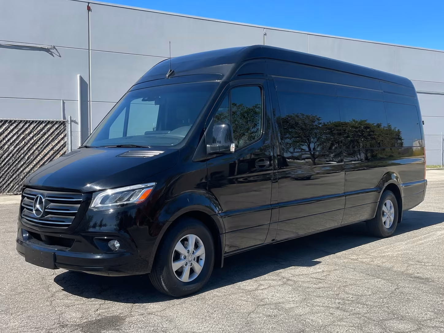 sprinter van with driver